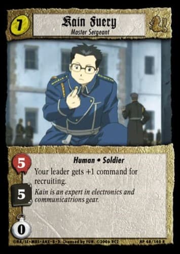 Master Sgt. Kain Fuery