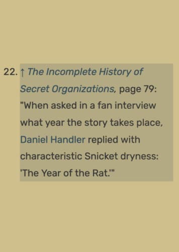 Ambiguous Time Period