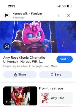 Amy rose