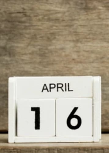 April 16