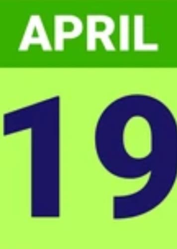 April 19