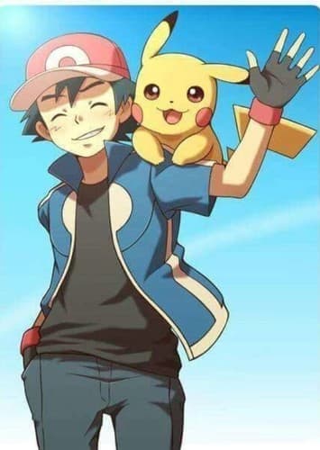 Ash's Partner Pikachu