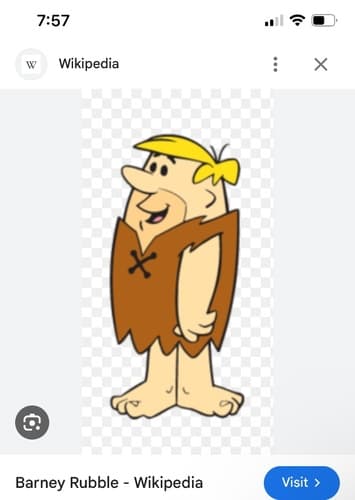 Barney rubble