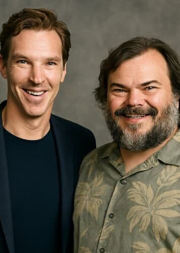 Benedict Cumberbatch and Jack Black