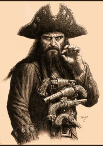 Blackbeard the pirate