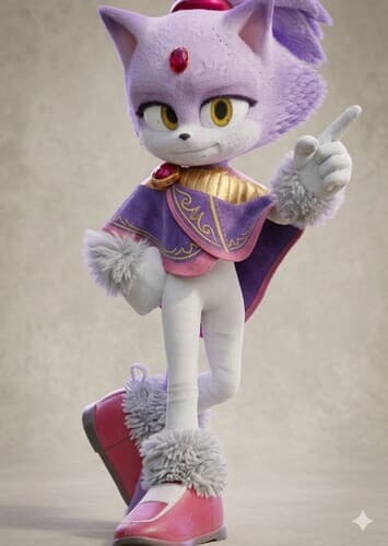 Blaze The Cat