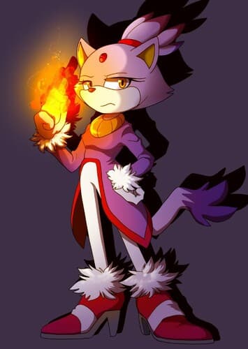 Blaze the cat