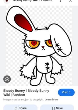 Bloody bunny
