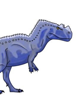 Blue Ceratosaurus