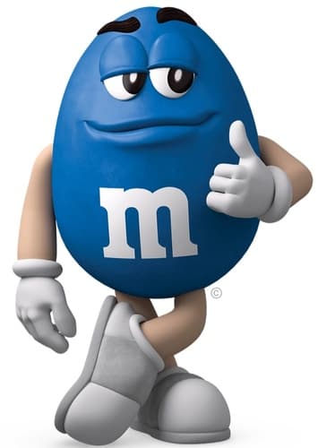 Blue M&M