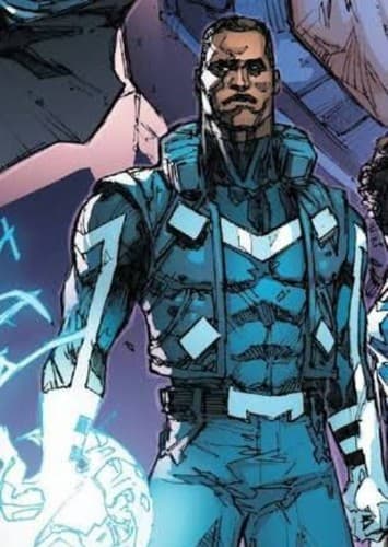 Blue Marvel earth 838