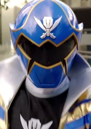 Blue Super Megaforce Ranger