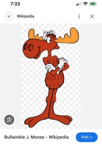 Bullwinkle moose