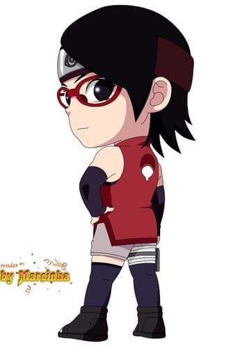 Chibi Sarada Uchiha