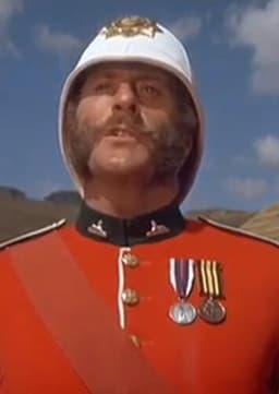 Colour sergeant Frank Bourne