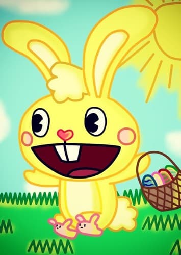 Cuddles the Easter Bunny