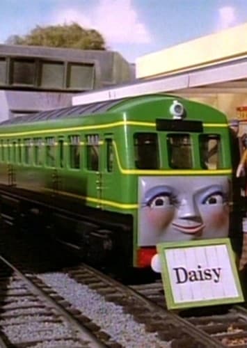 Daisy The Green Diesel Rail-Car Engine