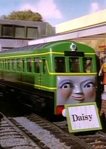 Daisy The Green Diesel Rail-Car Engine