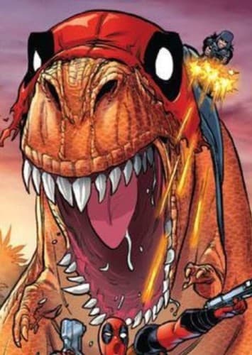 Deadpool Dinosaur