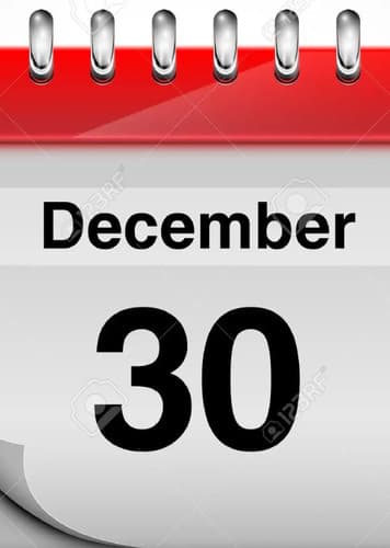 December 30