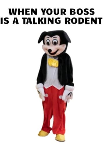 Pathetic Off-Brand Mickey Mouse