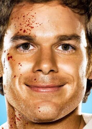 an older Dexter Morgan