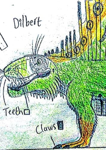 Dilbert the Dimetrodon