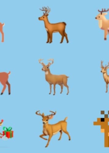 Emoji: 🦌