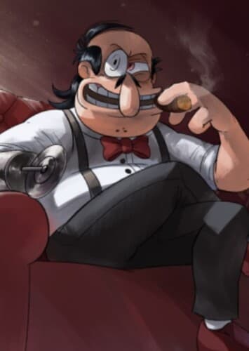 Evil Peppino (Dyed hair black)