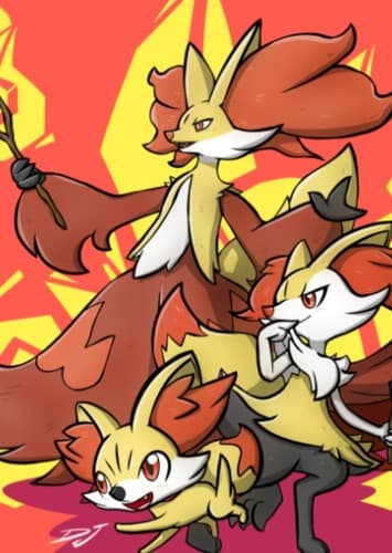 Fennekin Braixen Delphox