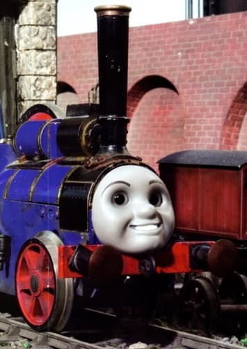 Fergus the railway traction engine