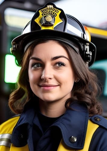 Firefighter Jenny Gallagher