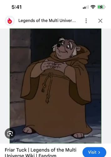 Friar the badger
