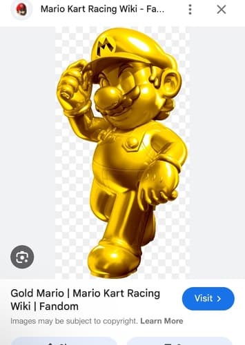 Gold mario