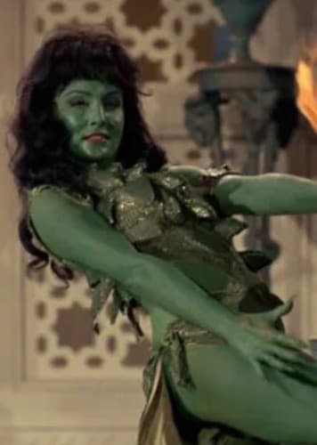 Green-Skinned Space Babe