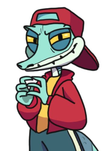 “Greg” the Lizard Boy