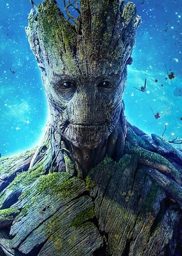 Groot / Same universe as Tom Hardy