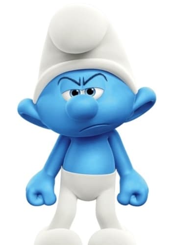 Grouchy Smurf