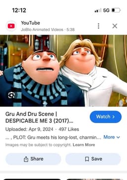 Gru and drew