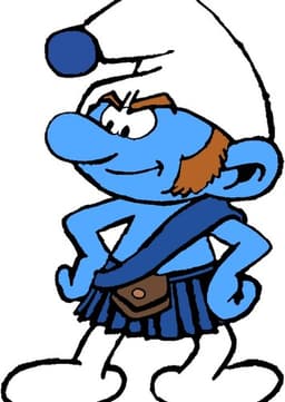 Gutsy Smurf
