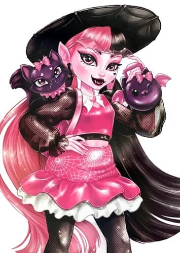 Half Black & Half Pink