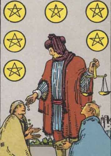 Six of Pentacles