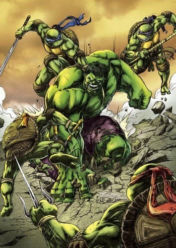 Hulk vs TMNT