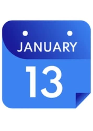January 13