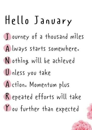 January