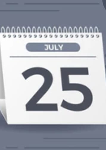 July 25