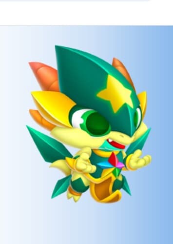 Juvenile High Five Dragon