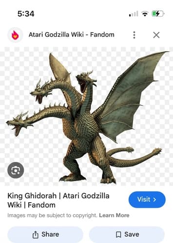 King ghidorah