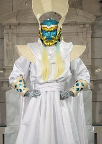 King Karvok and Mentor Ji