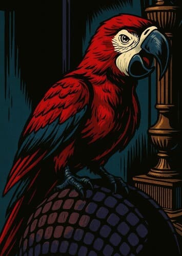 Larry the Parrot / Tudyk Arwyn